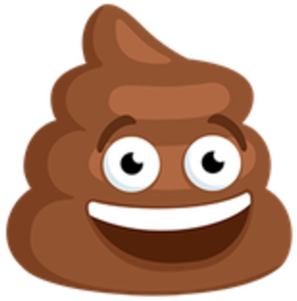 Dad Was Incapable Of Gastrointestinal Activity, But - New Facebook Poop Emoji (1000x1000), Png Download