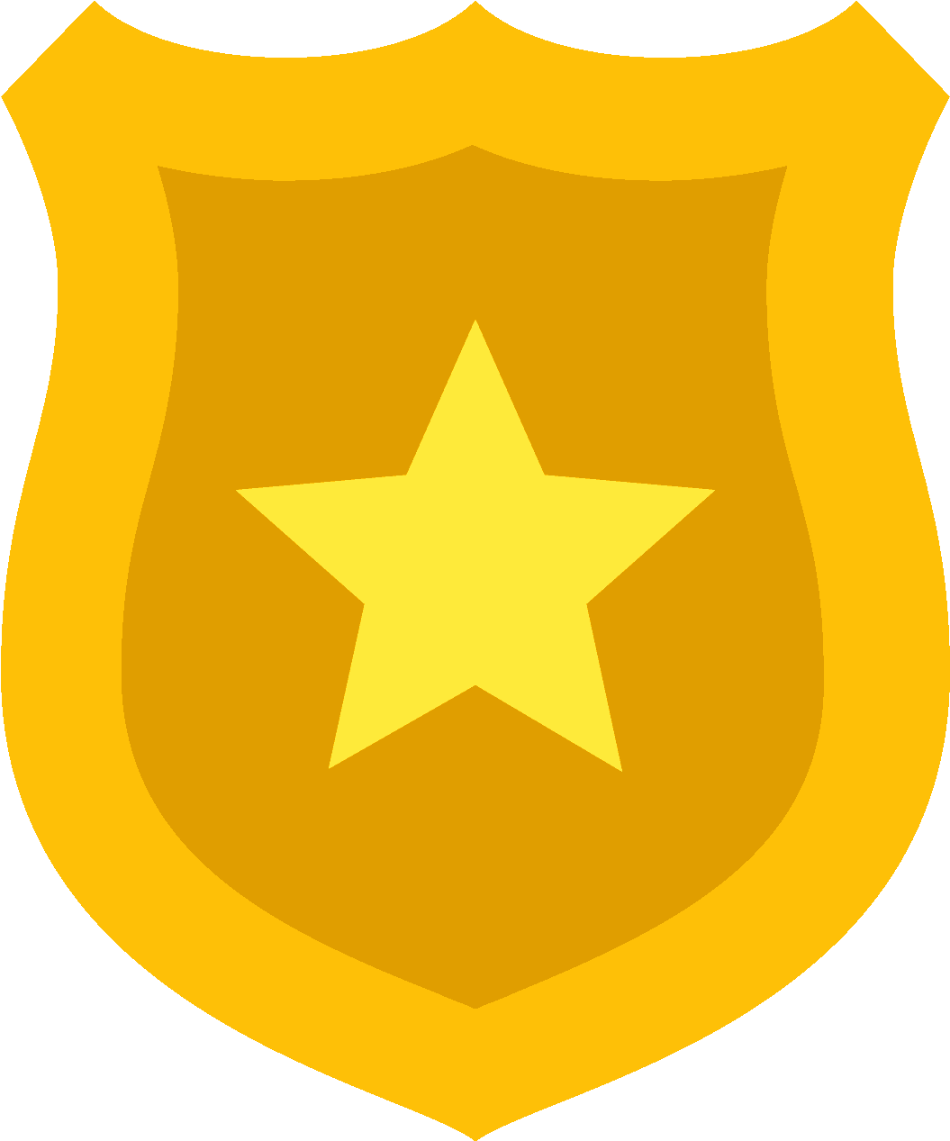 Officer Computer Icons Policeman - Police Badge Icon Png (1600x1600), Png Download