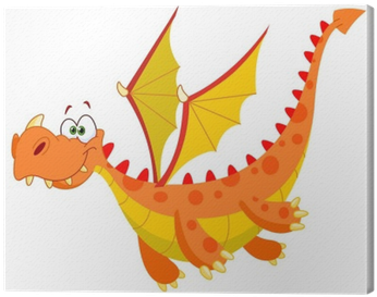 Magical Dragon Cartoon (400x400), Png Download