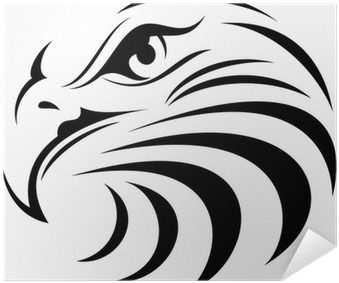 Eagle Head Silhouette Png (400x400), Png Download