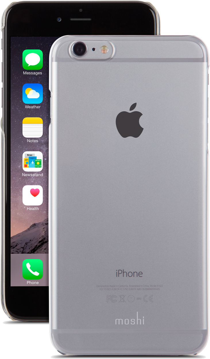 Sale - Moshi Iglaze Xt Case For Iphone 6 Plus - Clear (1280x1280), Png Download