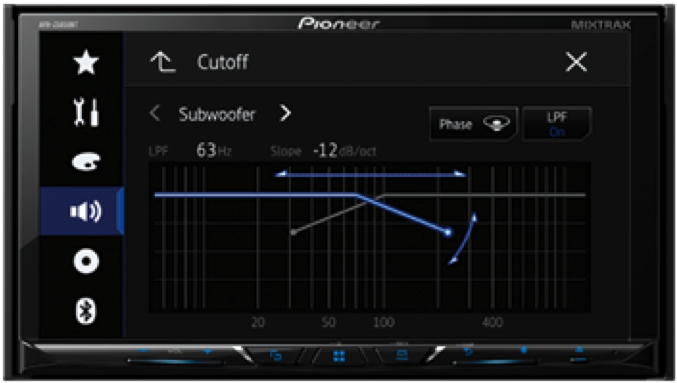 Pioneer Arc Application For Hassle-free Car Audio Tuning - Pioneer Avh Z5050bt (727x431), Png Download