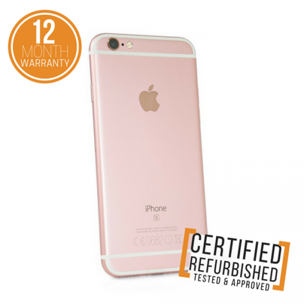 Apple Iphone 6s 16gb Rose Gold Unlocked Smartphone - Iphone (600x600), Png Download