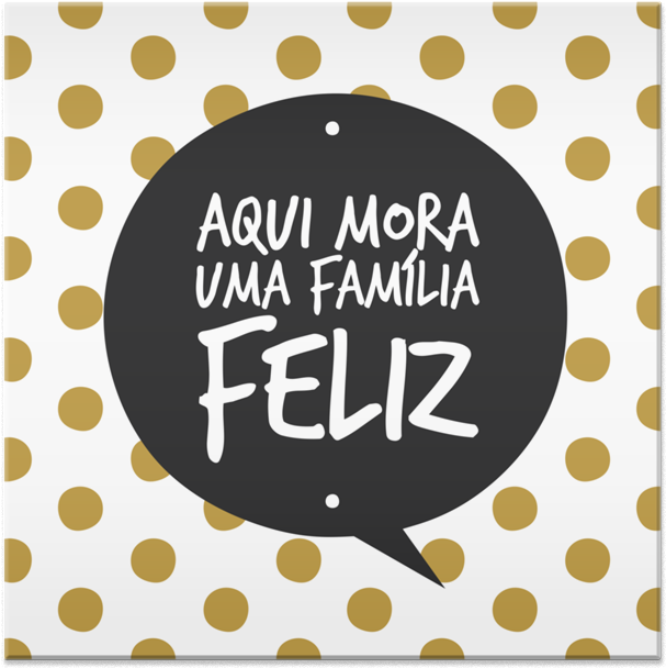 Azulejo Aqui Mora Um Família Feliz De Skizzena - Throw Pillow (800x800), Png Download