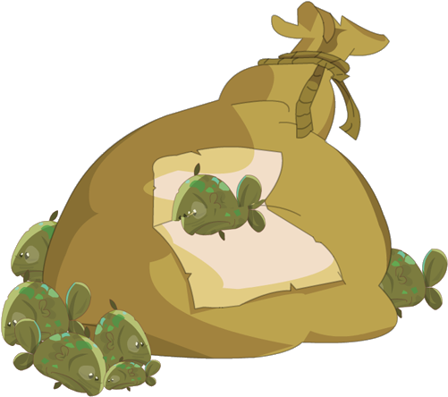 Bag Of Sardines - Hafer Comic (500x500), Png Download