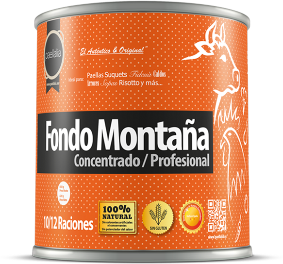 Fondo De Montaña 850gr - Fondo De Montaña Concentrado (600x600), Png Download