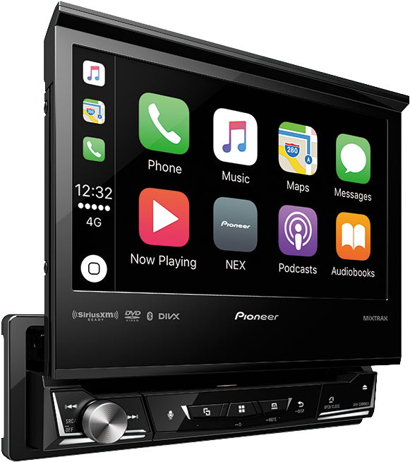 Pioneer Avh-3300nex Car Stereo With Apple Carplay And - Pioneer Avh 3300nex (700x660), Png Download