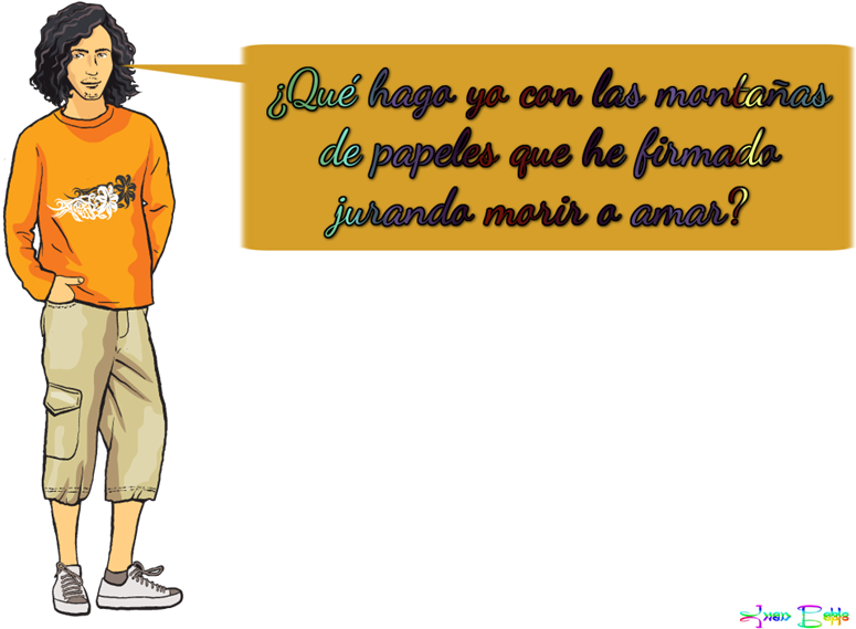 Frase Fondo Transparente - Standing (800x600), Png Download