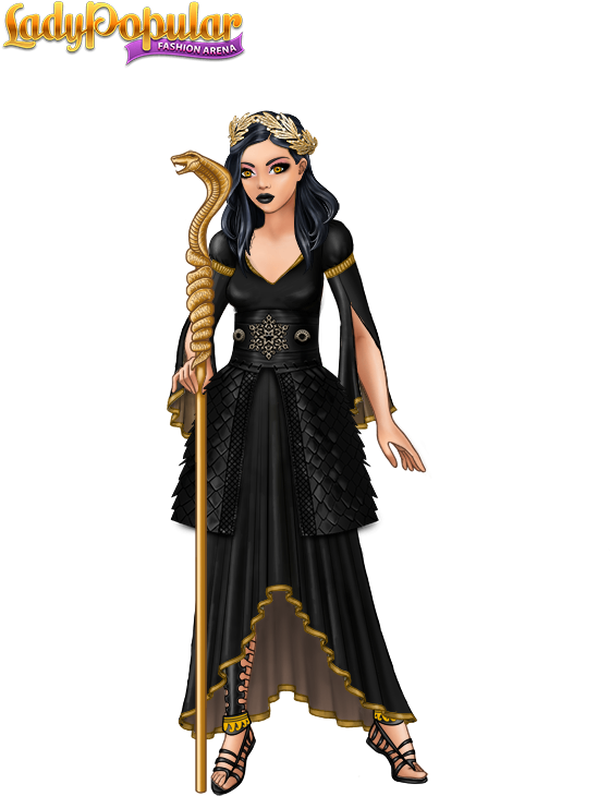 Image - Lady Popular (600x800), Png Download