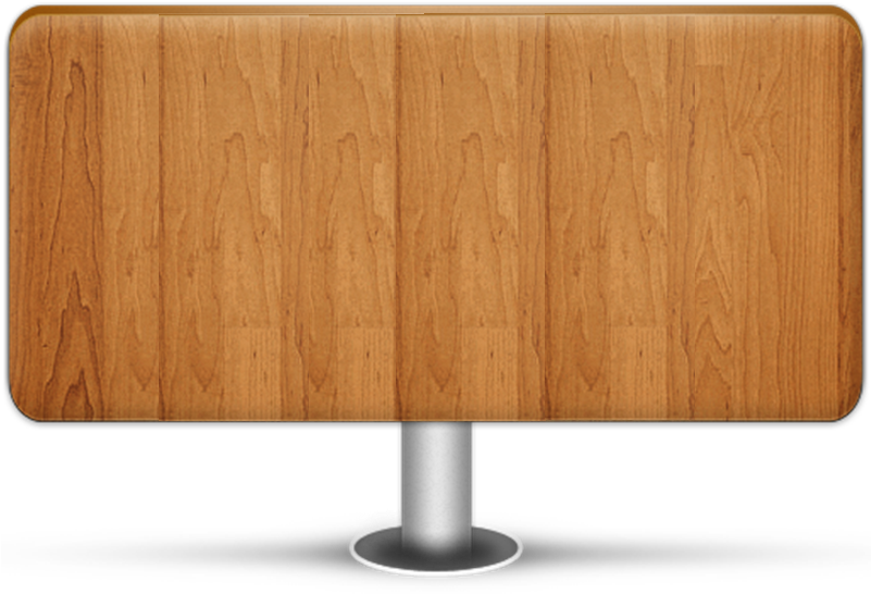 Imágenes De Carteles De Madera - Wood Icon (800x800), Png Download