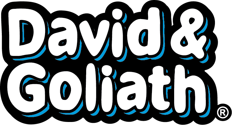 David & Goliath Tees - David And Goliath Logo (762x413), Png Download