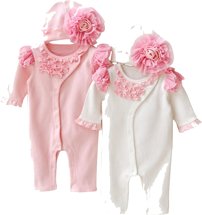 Reminiscence Baby Crawling Newborn Baby Siamese Clothes - Full Length Baby Girl Rompers (800x800), Png Download