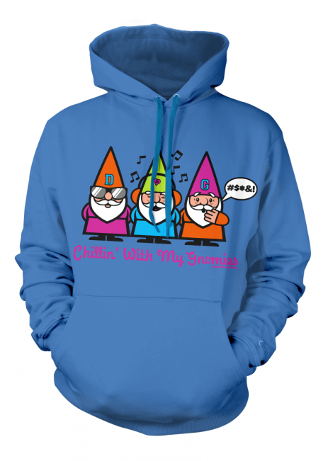 David And Goliath Chillin Gnomies Boyfriend Fit Hood - David And Goliath Sloth (650x650), Png Download