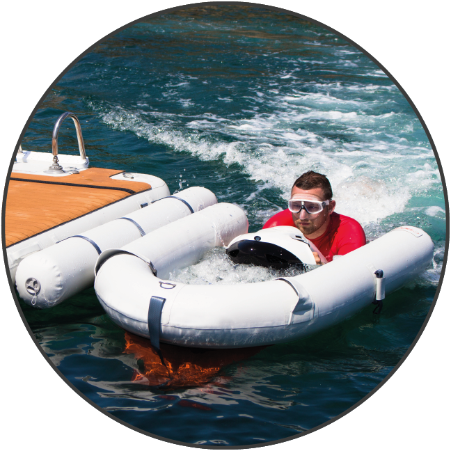 Avoid Lifting - C Dock Sport Seabob (648x648), Png Download
