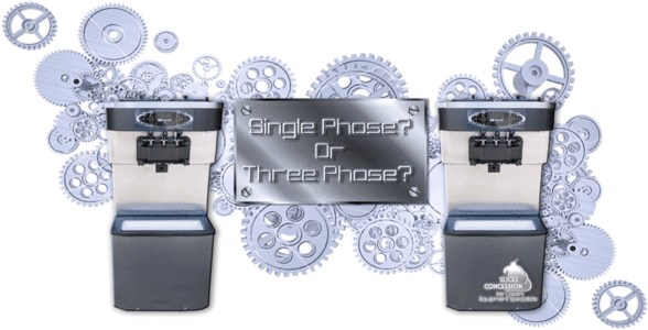 Gears With Metal Plaque Saying Single Or Three Phase - Machine (600x322), Png Download