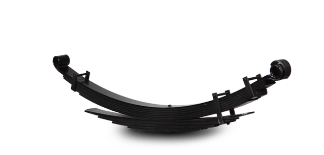 Hot Bending And Coiling - Leaf Spring Png (686x304), Png Download