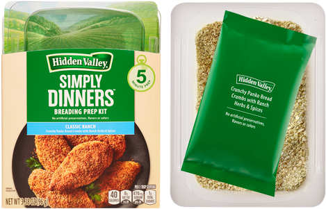 Hidden Valley Simply Dinners (500x345), Png Download