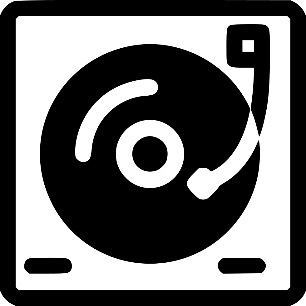Dj Turn Table - Disc Jockey (980x982), Png Download