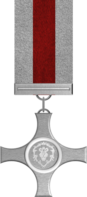 Distinguished Service Cross - Flag (288x651), Png Download