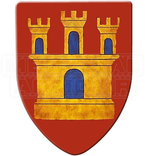 Medieval Castle Steel Battle Shield - Medieval Shields (550x550), Png Download