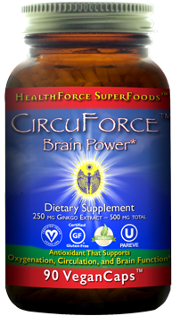 Health Force Circuforce Brain Power Vegancaps 90 Ct (375x375), Png Download