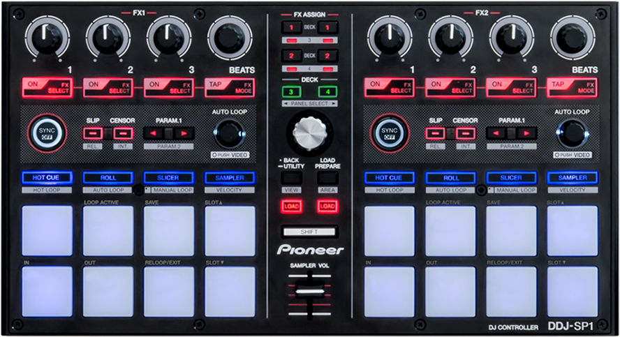 How Not To Annoy The Dancefloor With Them - Pioneer Dj Pioneer Ddj-sp1 Sub Dj Controller (960x540), Png Download