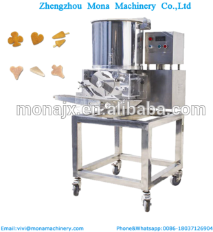 Hamburger Cutlet Molding Making Machinery With Factory - Automatic Burger Press Machine (350x350), Png Download