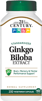 Ginkgo Biloba Extract - 21st Century L Arginine 1000 Mg Maximum Strength (300x400), Png Download