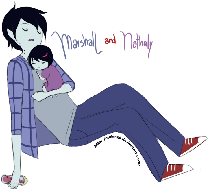 449 Images About Cartoon On We Heart It - Marshall Lee And His Dad (766x672), Png Download