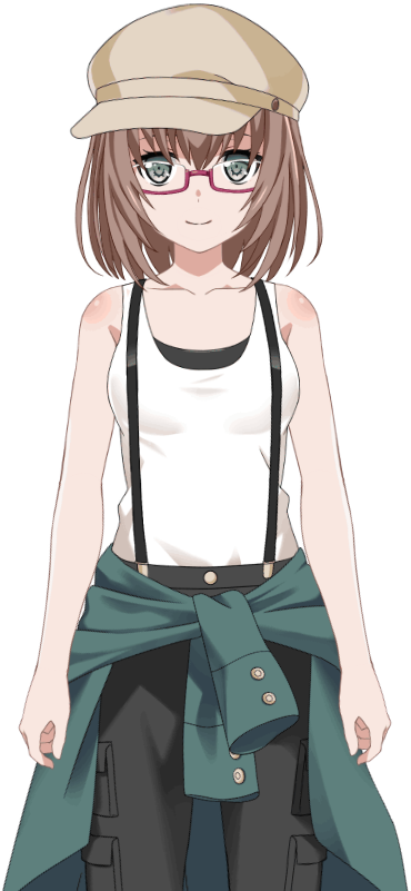 Otaku Drummer Live2d Model - Maya Yamato (680x940), Png Download