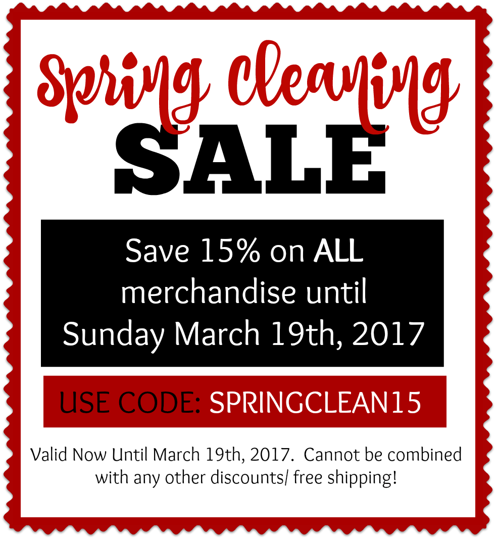 Spring Cleaning Sale At The Red & White Shop In Raleigh - Sales (982x1067), Png Download