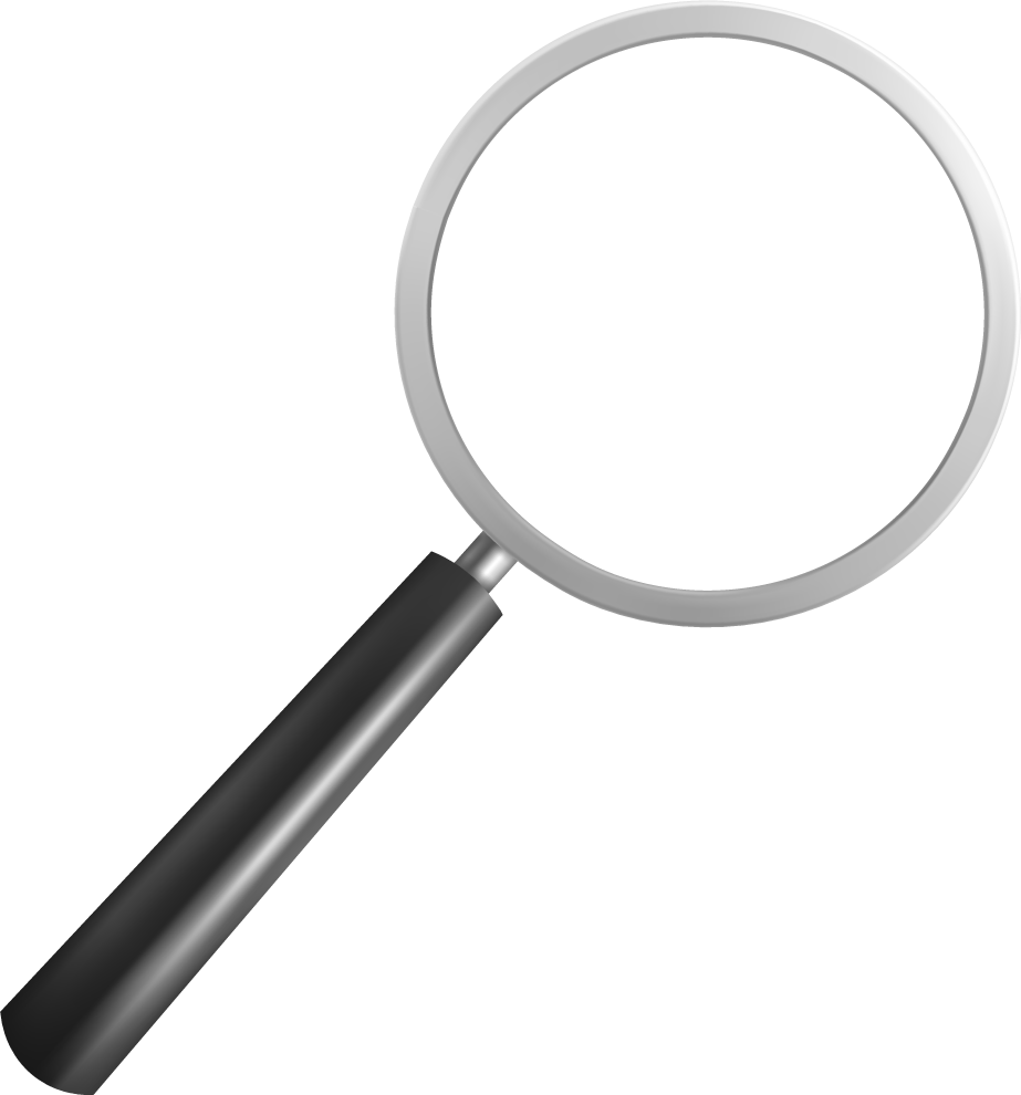 Magnifying Glass Clipart Transparent (923x990), Png Download