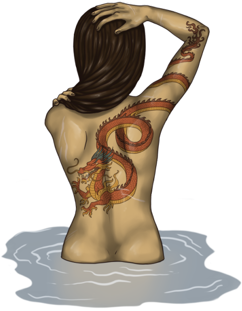 If Mulan Doesn't Have A Tattoo Of Mushu I Shall Be - Mulan (500x636), Png Download