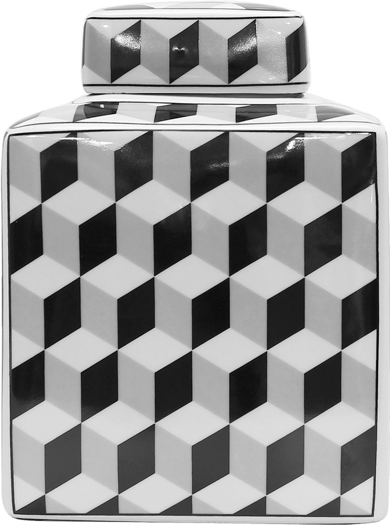 Alaric Jarron Decorativo De Ceramica - Vase (1500x1500), Png Download
