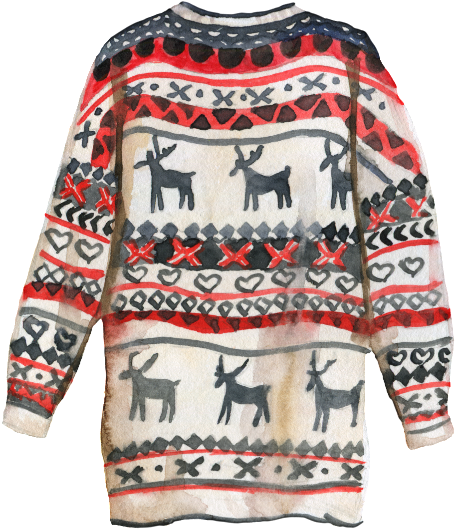 Este Diseño De Producto Es Pintado A Mano De Dibujos - Christmas Day (1024x1150), Png Download