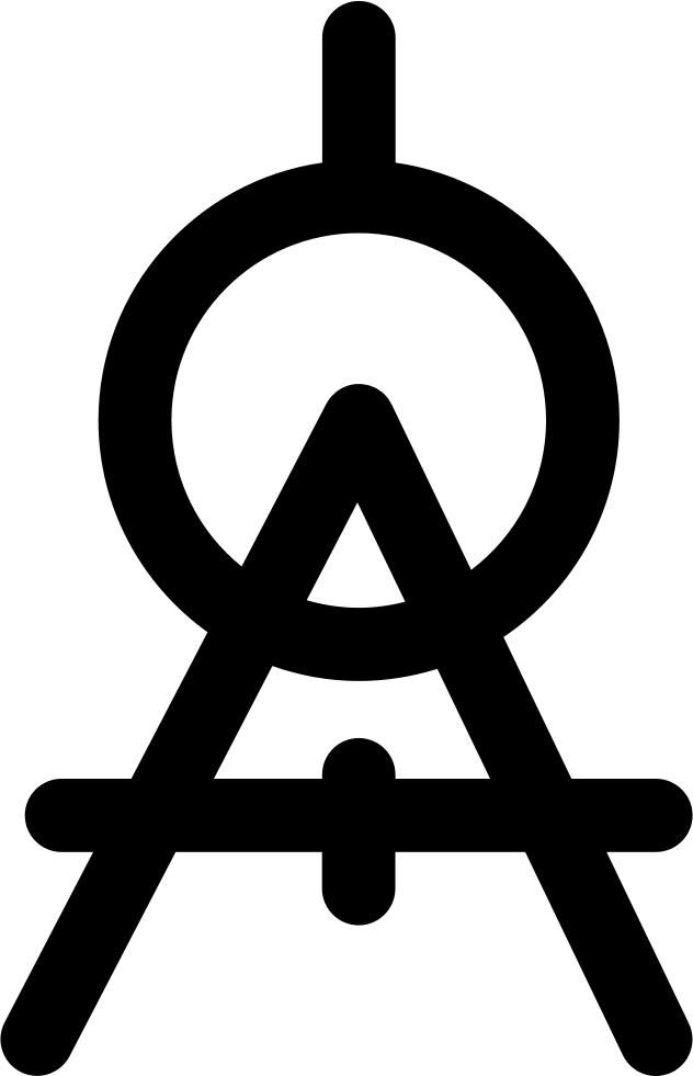 Drawing Compass - - Drawing Compass Png (632x981), Png Download