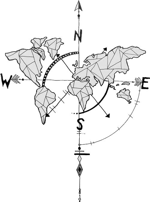 Report Abuse - Travel Tattoo Design (501x673), Png Download