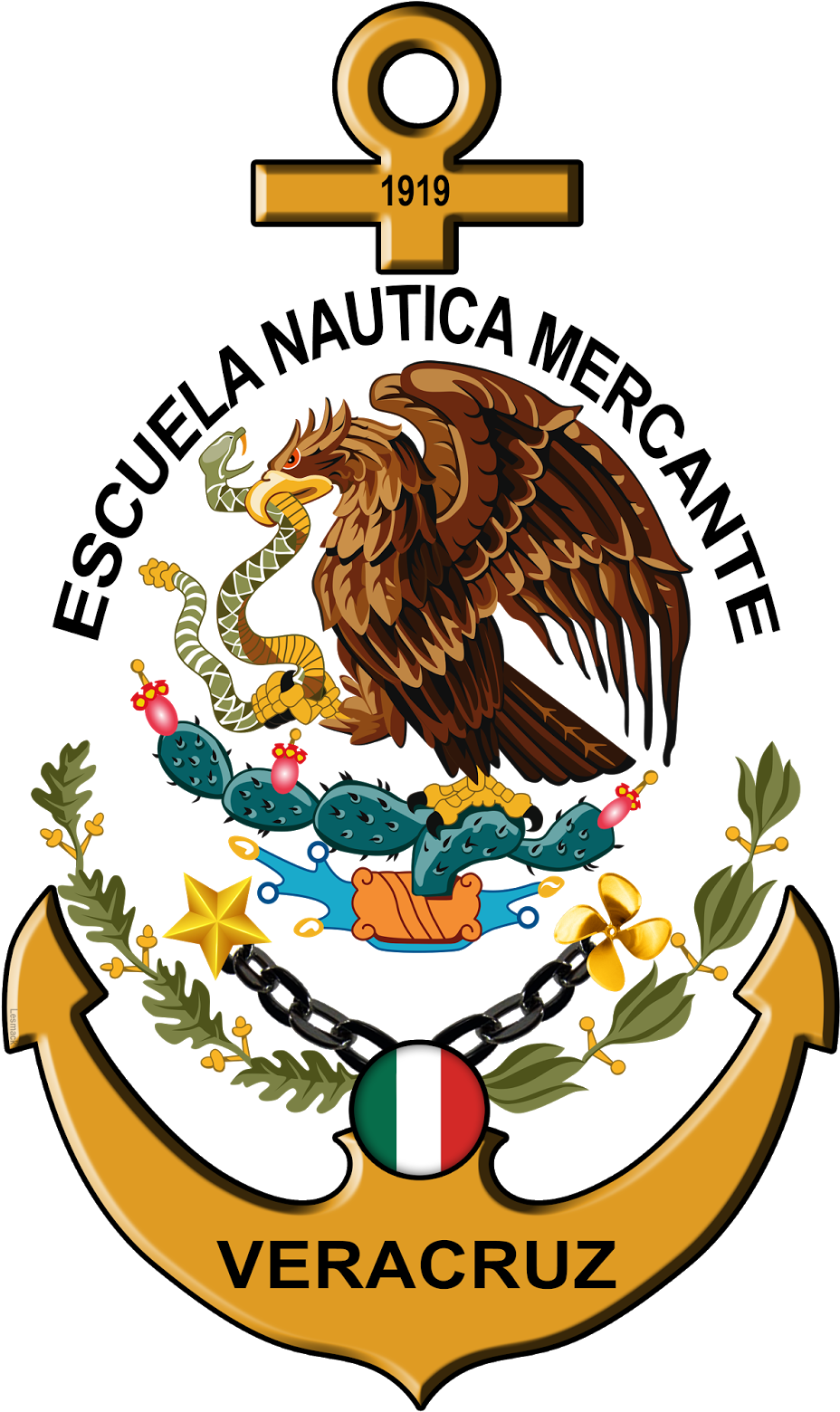 Mexican Flag (1600x1600), Png Download