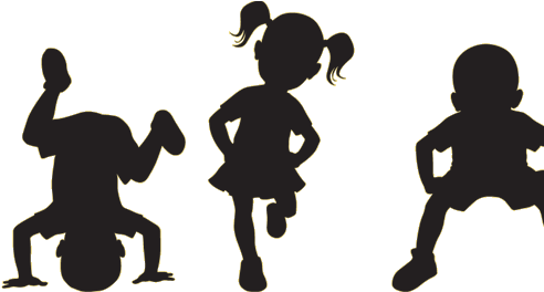Children Silhouette - Roys Kids (500x270), Png Download