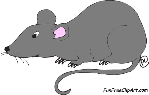 Rat Clipart Transparent - Clipart Of Rat Png (500x320), Png Download