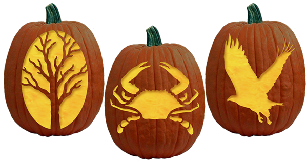 Choose Your Favorite Free Nature Pumpkin Carving - Pumpkin Carving Patterns (700x395), Png Download