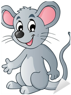 Cartoon Mouse Embroidery Design (400x400), Png Download