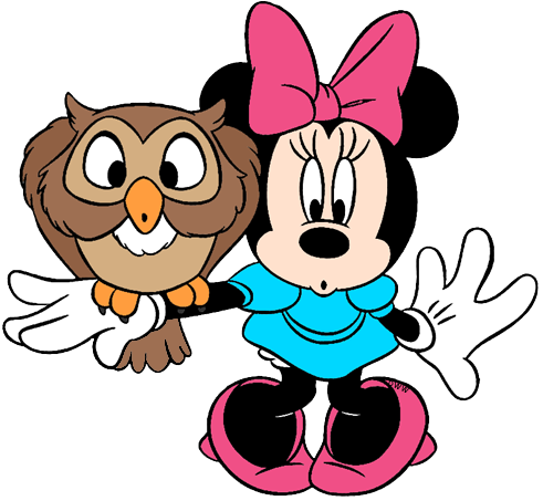 Cartoon Clipart Mickey Mouse Cartoon Minnie Mouse Png - Minnie Mouse (491x453), Png Download