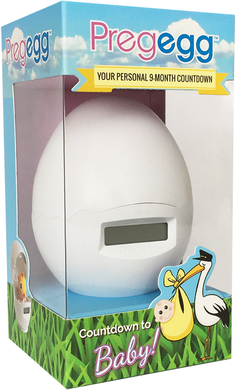 Pregnancy Count Down Timer - Preg Egg (508x800), Png Download