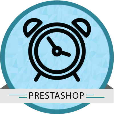 Prestashop Countdown Timer - Alarm Clock (400x400), Png Download