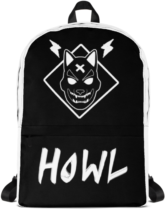 Wolves Howl Backpack - Backpack (800x800), Png Download