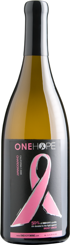 Onehope 3l Chardonnay 50% Of Every Bottle Purchased - Glass Bottle (547x821), Png Download