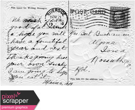 Postcard Template - Free Content (456x456), Png Download