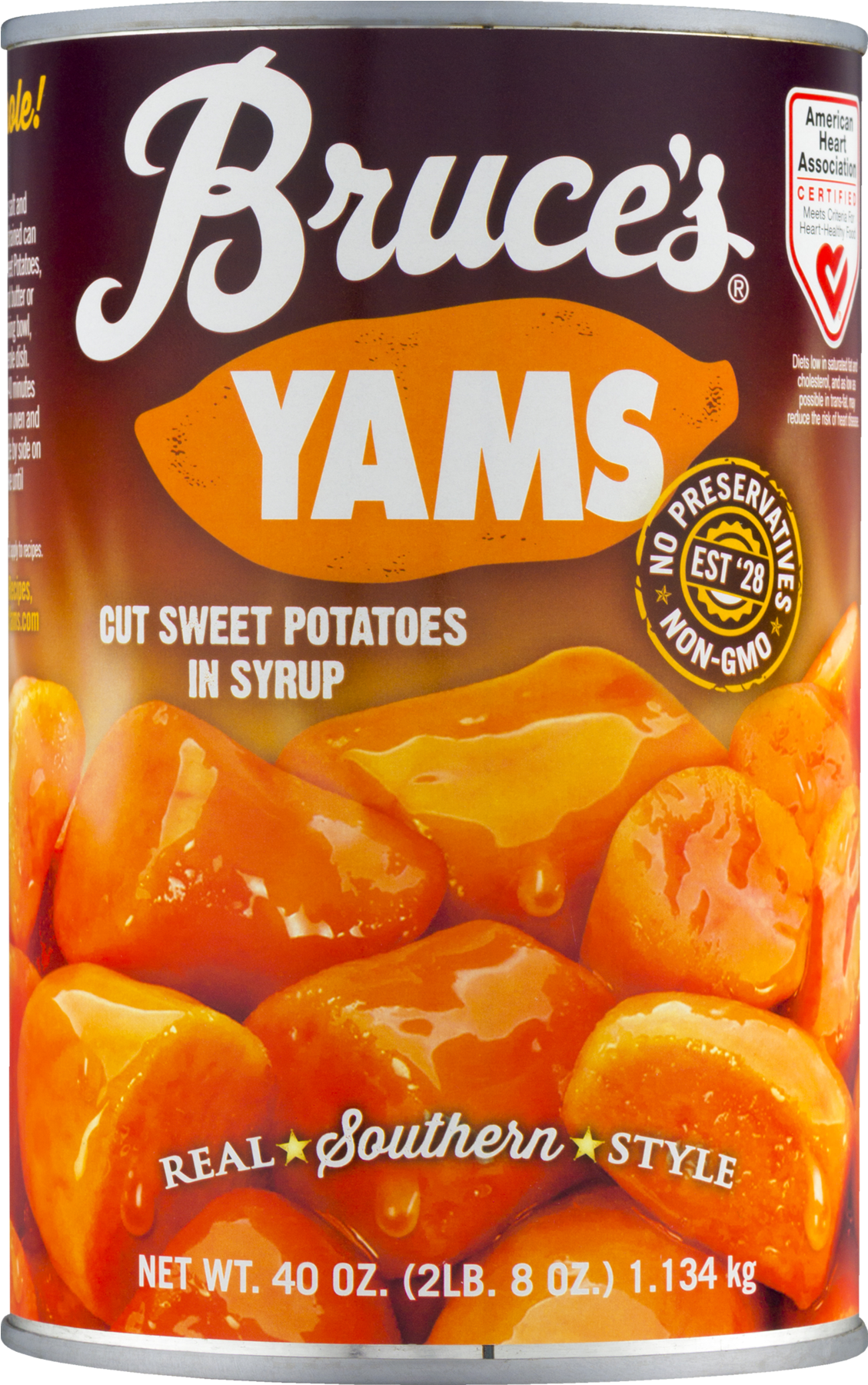 Bruces Yams 40 Oz (1800x1800), Png Download