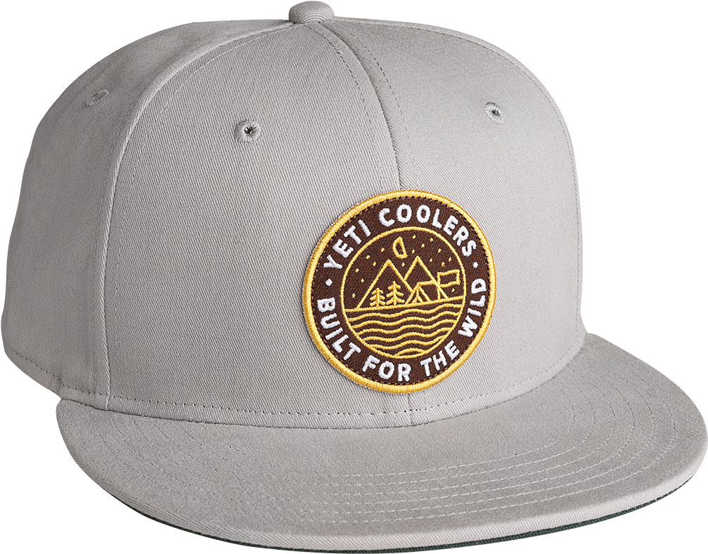 Outdoor Badge High-pro Flat Brim - Yeti Outdoor Badge High Profile Flat Brim Cap, Men's, (1680x1024), Png Download